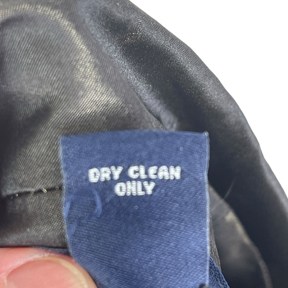 Ann Taylor 100% Silk Chocolate Brown Bronze Blazer Jacket Career Coat Classic - Picture 14 of 14